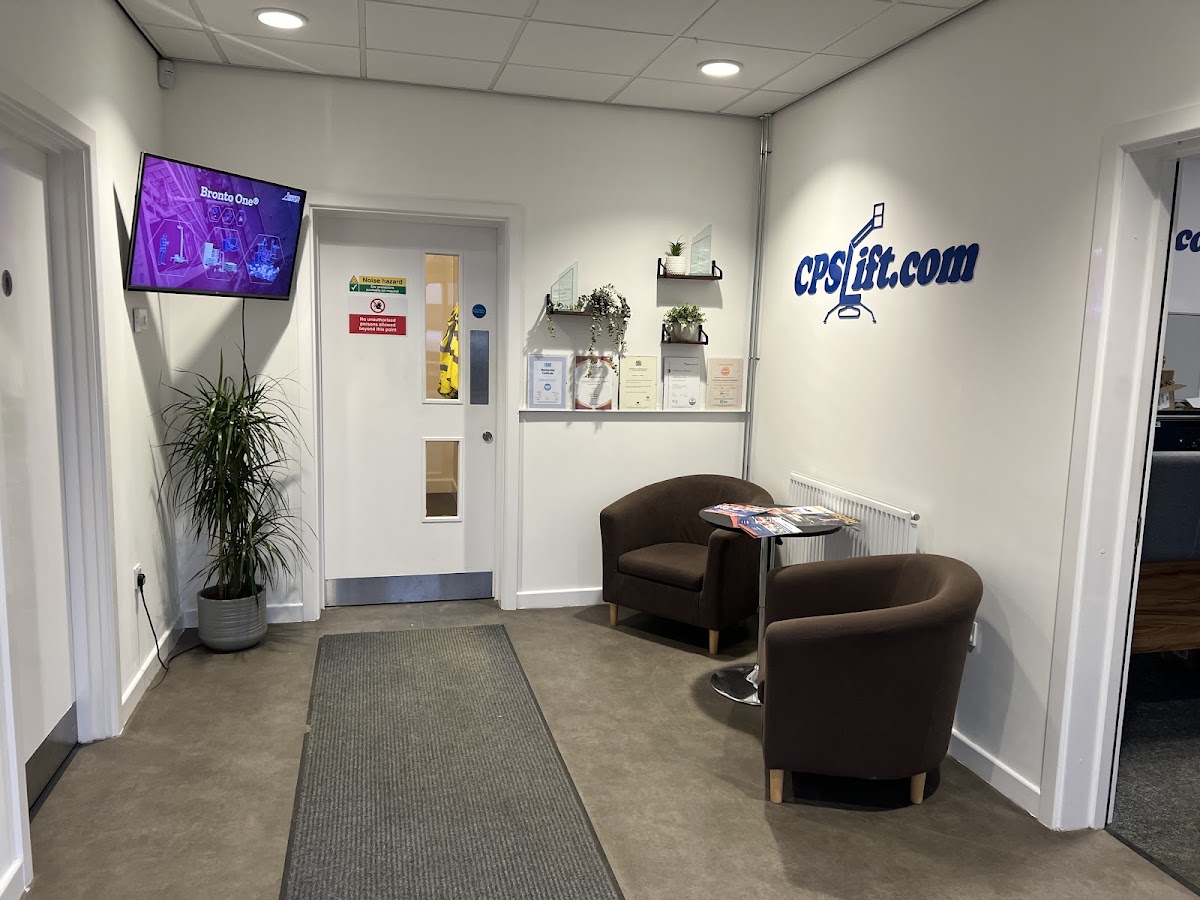 A clean, welcoming commercial reception area